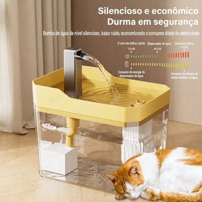 Fonte 1.5l para Gatos e Cães Silenciosa e com Filtro