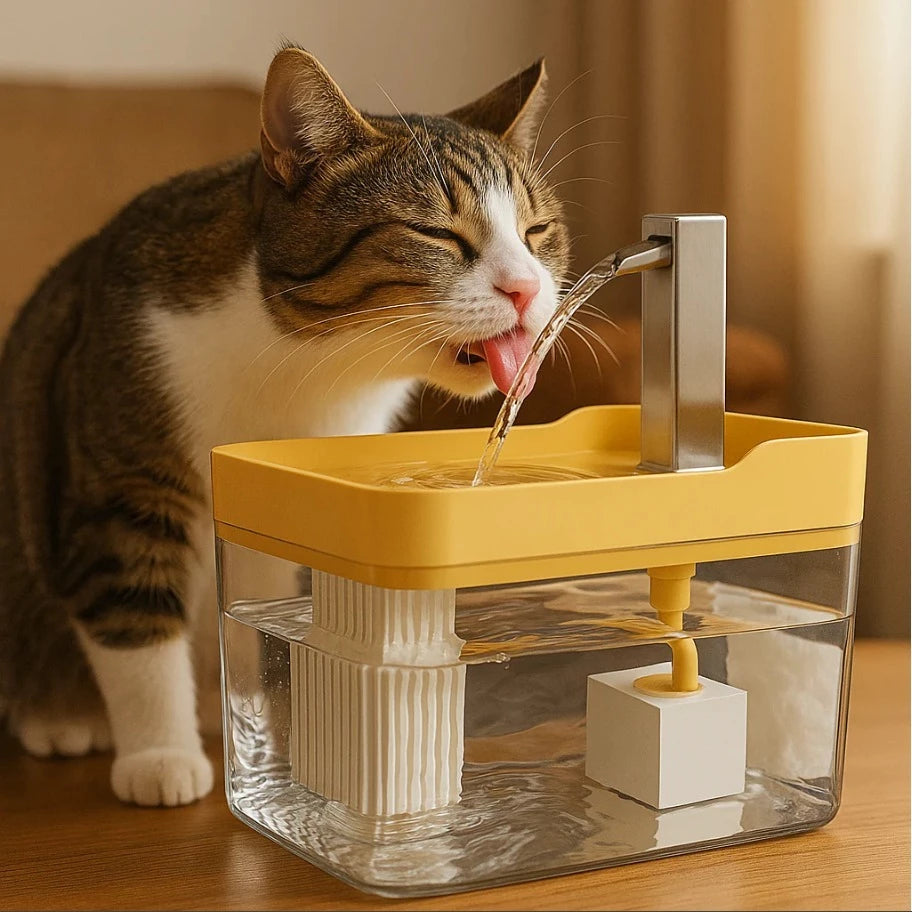 Fonte 1.5l para Gatos e Cães Silenciosa e com Filtro