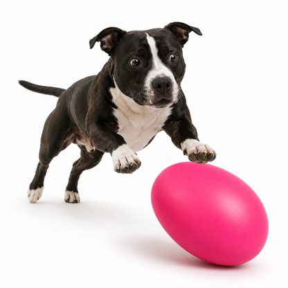 Ovo Maluco Brinquedo Cachorro Cães Resistente Pet Mordedor Movimento Imprevisível Anti Estresse