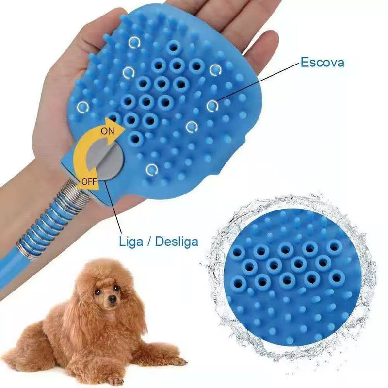 Ducha Para Banho Pet  3 em 1 - Happy Dog