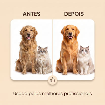 Escova Mágica a Vapor PetCare para Cães e Gatos