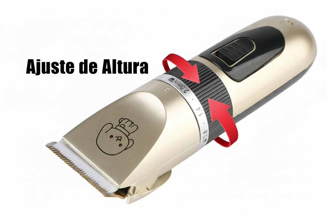 Kit Máquina de Tosa Pet Profissional 10 em 1 para Cachorro e Gato