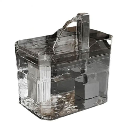 Bebedouro Fonte para Gatos e Cães com Filtro — Água Corrente Silencioso 1,5l